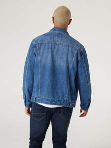 Chaqueta Vaquera con Lavado Enzimático de Color Personalizado |   Fábrica de Chaquetas Vaqueras de Moda Masculina Hechas a Medida - Product Image 2