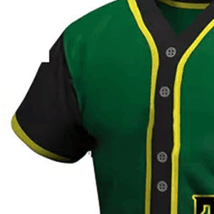 Tenue de sport de compétition de haute qualité pour hommes, uniforme de baseball à prix abordable - Product Image 4