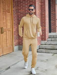 Ensemble sweat-shirt et pantalon de jogging décontracté pour homme, idéal pour l'entraînement, la course à pied, le fitness et les tenues de sport quotidiennes. - Product Image 4