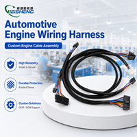 Faisceau de câbles moteur blindé à âme en cuivre pour ECU automobile, moto, sur mesure