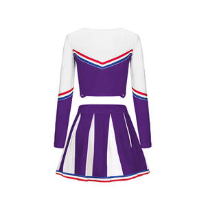 Tops Ajustados para Niñas BAIGE 2024, Uniformes de Animadoras al por Mayor de Alta Calidad, Impresión Digital, Spandex/Poliéster, Color Personalizado - Product Image 5