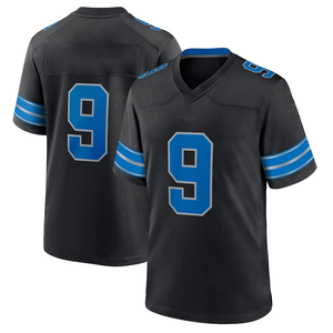 Maillot de football américain rétro personnalisé avec logo, unisexe, en mesh, imprimé OEM, pour les fans de football - Product Image 5