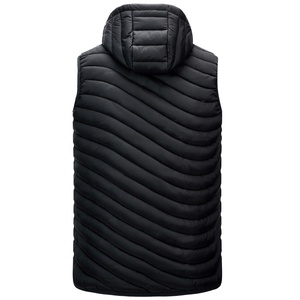 Chaleco Acolchado Personalizado OEM, Transpirable, para Invierno, sin Mangas, Resistente al Viento, con Cuello Alto, Unisex, Aspecto Brillante - Product Image 5