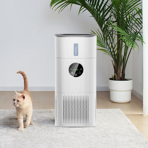 带有H13 HEPA过滤器的2合1空气净化器和家用加湿器，卧室，宠物，过敏，LED显示屏安静 - Product Image 1