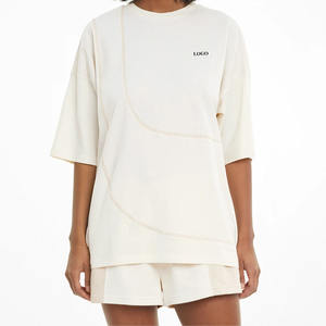 T-shirt décontracté pour femme, coupe classique, élégant pour le quotidien, style tendance, ajustement régulier 2026 - Product Image 1