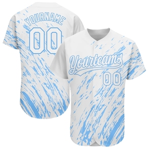 Custom Sublimated Baseball Jersey | Full Print Graffiti Design | Personalized Name & Number Team Uniform - Product Image 1