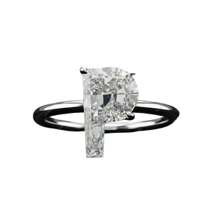 Diamante Sintético de Laboratorio HPHT CVD con Corte en Forma de P, DEF VVS VS1 1CT, Certificado IGI GIA, Piedra de Joyería Suelta - Product Image 1