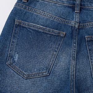 Shorts de Mezclilla Rectos de Cintura Alta para Mujer, Verano, Casuales, Elegantes, Cómodos, Color Personalizado, Jeans al por Mayor, Ropa de Moda - Product Image 5