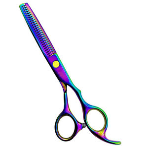 Kit de Coiffure Professionnel pour Barbiers : Ciseaux de Coupe, Ciseaux à Effiler, Peigne, Tissu de Coiffure et Accessoires de Coiffure - Product Image 2