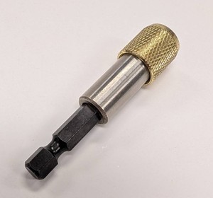 Conector de Brocas de Cambio Rápido RALTER OEM DIY, Vástago Hexagonal de 1/4 de Pulgada, Acabado Arenado, Mango de Anillo de Acero, Modelo AC38-60 - Product Image 6