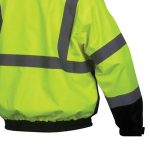 Veste d'hiver haute visibilité réfléchissante pour agents de sécurité, uniforme imperméable haute visibilité pour travaux de construction - Product Image 6