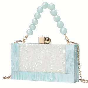 Pochette de soirée en résine haut de gamme, faite à la main, pour femmes, vaisselle et décorations - Product Image 3