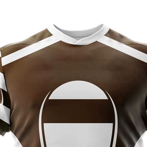 Uniforme d'équipe de rugby haut de gamme |   Maillot et short respirants à séchage rapide 100% polyester, imprimés sur mesure, unisexe adulte 120G - Product Image 5