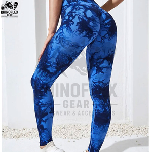 เลกกิ้งดีไซน์ตาข่ายแบบใหม่ ยกกระชับสะโพก เอวสูง ไซส์ใหญ่ สำหรับออกกำลังกาย ไร้ตะเข็บ สำหรับผู้หญิง ช่วยยกสะโพก - Product Image 6