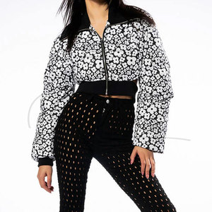 Veste matelassée imperméable et coupe-vent en polyester pour femmes et filles, collection hiver 2026, vente OEM - Product Image 1