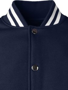 OEM varsity bomber jackets with embroidery patches, wholesale letterman <b>coats</b> for schools, sports clubs and college teams - Product Image 4
