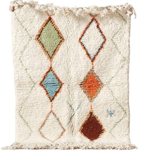 Bulk Sale Moroccan Hand Knotted <b>Carpet</b> Wool Area Rugs Moroccan Woolen Rugs Area Rugs for Door Mat - Product Image 1