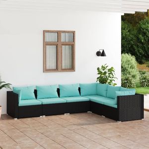 Set Lounge da Giardino Nero - Product Image 1