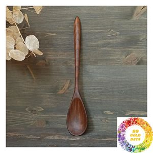 Cuchara de Madera de Nogal Natural, Utensilio de Cocina Decorativo Hecho a Mano para el Hogar, Comedor, Restaurante y Decoración Rústica - Product Image 1