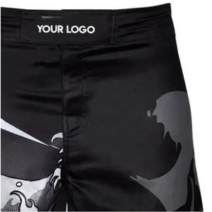 Nueva Llegada, Pantalones Cortos de MMA de Alta Calidad, Tendencia Actual, para Hombre, con Logotipo Impreso, Pantalones Cortos de Grappling, Ropa de Artes Marciales, Logotipo Personalizado - Product Image 4