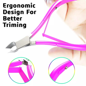 Coupe-cuticules incurvé en acier inoxydable pour manucure et pédicure - Soin des ongles - Utilisation en salon et à domicile - Product Image 5