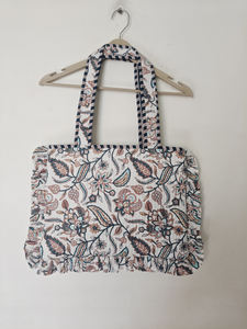 Bolso para Portátil Acolchado con Estampado Floral de Algodón Creem para Mujer, con Correa para el Hombro y Bonito Diseño con Volantes - Product Image 2