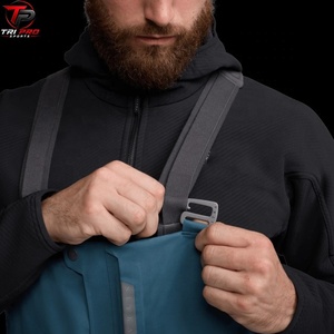 Overol de Pesca Impermeable y Transpirable para Hombre, de Nailon, con Estampado Personalizado, Cinturón Ajustable y Cremallera Vertical en el Pecho - Product Image 6