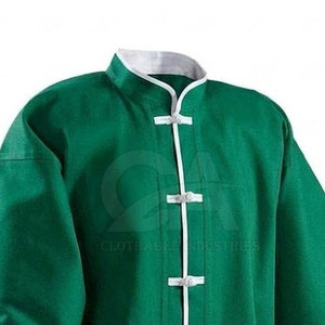Uniforme de Artes Marciales Personalizado, Traje Tradicional de Práctica de Kung Fu para Adultos, 100% Poliéster, Ecológico, Cómodo, Academia de Wushu - Product Image 6