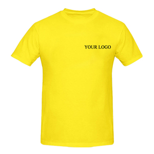 T-shirt Homme 100% Coton Lourd Anti-Plis Imprimé Logo Ample Manches Courtes Décontracté Uni Jersey Printemps Fitness - Product Image 3