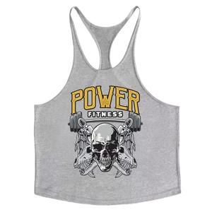 Débardeur de sport sans manches personnalisé pour homme, gilet de fitness à séchage rapide, t-shirt de course, impression de logo OEM, approvisionnement en gros - Product Image 1