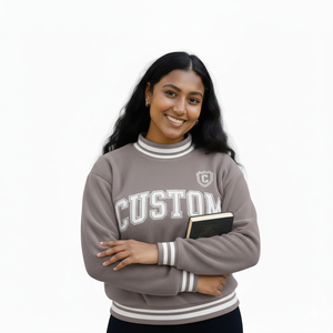 Women Oversized Long Knitted Printed Mockneck 2026 Winter Pullover Loose Fit Casual <b>Top</b> Styled for Modern Everyday Wear - Product Image 1