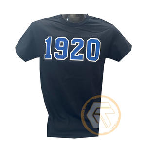 Camiseta de Algodón Personalizada al por Mayor de Zeta Phi Beta, Ropa de Sororidad de Alta Calidad para Mujer, Transpirable, Informal, para Todas las Temporadas - Product Image 3