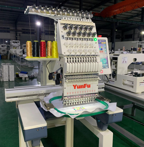 Machine à broder manuelle à tête unique, 100 % neuve, à grande vitesse, avec 15 aiguilles - Product Image 2