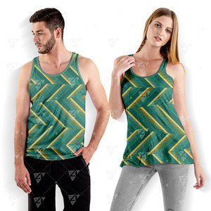 Débardeur Sportif Homme Personnalisé avec Logo, 100% Polyester, Léger, Respirant et Séchage Rapide (ODM) - Product Image 1