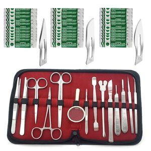 Kit de disección completo, herramientas de acero inoxidable de primera calidad, ideal para estudiantes de biología y botánica, aprobado por ISO. - Product Image 1