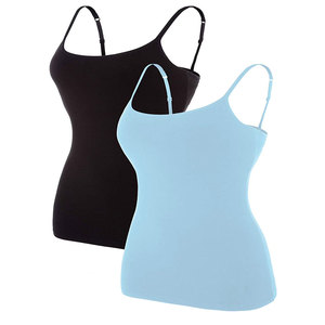 Conjunto de Pijama de Talla Grande para Mujer, de Poliéster/Algodón, sin Mangas, con Encaje, Sexy, Informal, para Dormir - Product Image 6