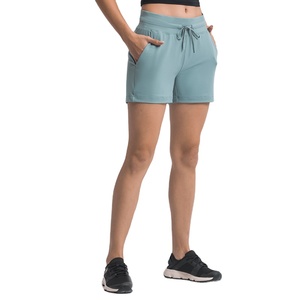 Shorts d'entraînement d'été pour femmes, séchage rapide, coupe ample, athlétisme, fitness, yoga, course à pied - Product Image 1