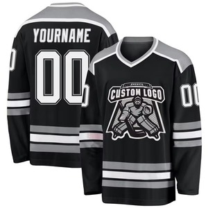 Conjunto de Uniforme de Hockey sobre Hielo para Hombre, Diseño Exclusivo, Servicio OEM, Transpirable, Secado Rápido, Antibacterial, 100% Poliéster, Calidad Superior - Product Image 6