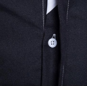 Nueva Camisa de Vestir para Hombre 2026, Diseño Moderno y Económico, Camisa Casual de Algodón con Rayas Verticales, Corte Ajustado, Manga Larga - Product Image 4