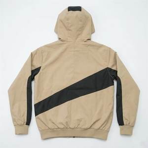 Wholesales Custom Logo High Quality Skin And Black Men's Nylon <b>Wind</b> <b>Breaker</b> Shorts Sets Quick Dry Outwear Set Highstreet Hoodies - Product Image 3