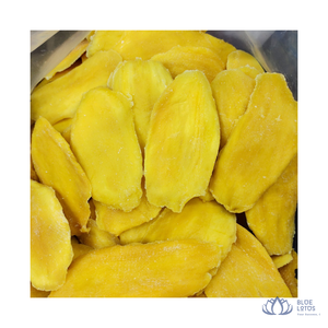 [MÁS VENDIDO] Rodajas de Mango Deshidratadas Bajas en Azúcar, Fruta Tropical Preservada, Snack envasado al Vacío para Venta al por Menor, Blue Lotus Farm - Product Image 1