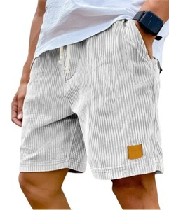 Shorts décontractés pour hommes, conception personnalisée OEM, polyester/nylon/spandex, cordon de serrage, mi-longueur, tricoté, respirant, séchage rapide, écologique - Product Image 2