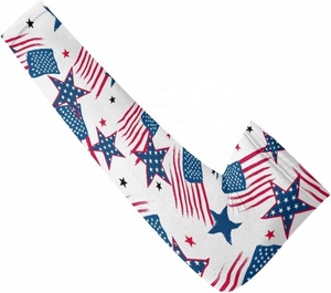 Sun Protection Arm <b>Sleeves</b> <b>Women</b> Men Basketball Sublimated Arm <b>Sleeves</b> Sport Compression <b>Sleeves</b> with Thumb Holes - Product Image 3