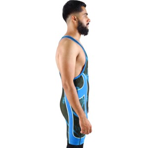 Sublimated Wrestling <b>Singlet</b> New Style <b>Men</b> Wrestling <b>Singlet</b> Comfortable Wrestling <b>Singlet</b> - Product Image 5