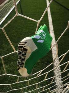 Custom Anti-Slip <b>Grip</b> Football <b>Socks</b> Knitted Cotton Crew Body and Cuff Logo Autumn Sports Footless <b>Socks</b> for Soccer - Product Image 3