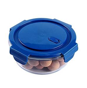 Ensemble de paniers hauts en plastique Lacy, 2 pièces, vert, 13x13x15 cm - Product Image 2