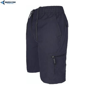 Shorts cargo décontractés en toile respirante et écologique à séchage rapide pour hommes - Idéal pour les voyages, les aventures et la randonnée, coupe ample - Product Image 3