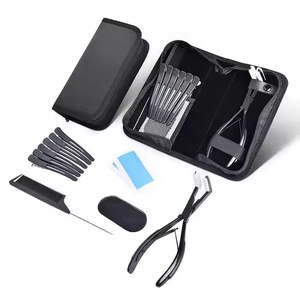 Outils professionnels en acier inoxydable et plastique pour extensions de cheveux, pinces de retrait de bandes adhésives, accessoires durables de haute qualité, vente en gros OEM - Product Image 6