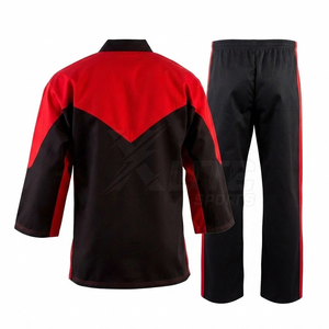 Uniforme de karaté pour hommes de haute qualité à faible MOQ, 100 % coton respirant, offrant un confort et une coupe parfaites pour l'entraînement et la pratique - Product Image 2