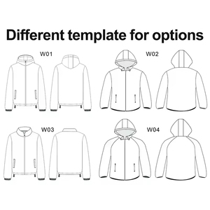 Men's Stylish Winter Warm Coated Windbreaker Jacket with Zipper Closure Hooded <b>Canvas</b> Fabric Front Logo Windbreaker Jacket - Product Image 6
